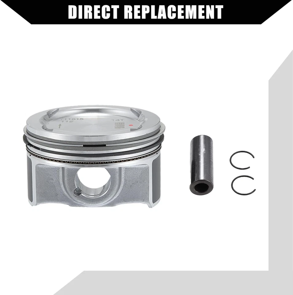 Pistones y anillos 4 piezas para Chevy Equinox GMC Terrain Buick 2010-2017 2,4 L 12578324 Foto 2 de 4