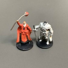 2X Mini size painted Dungeons  Dragon D D game Marvelous Miniatures figure Toy