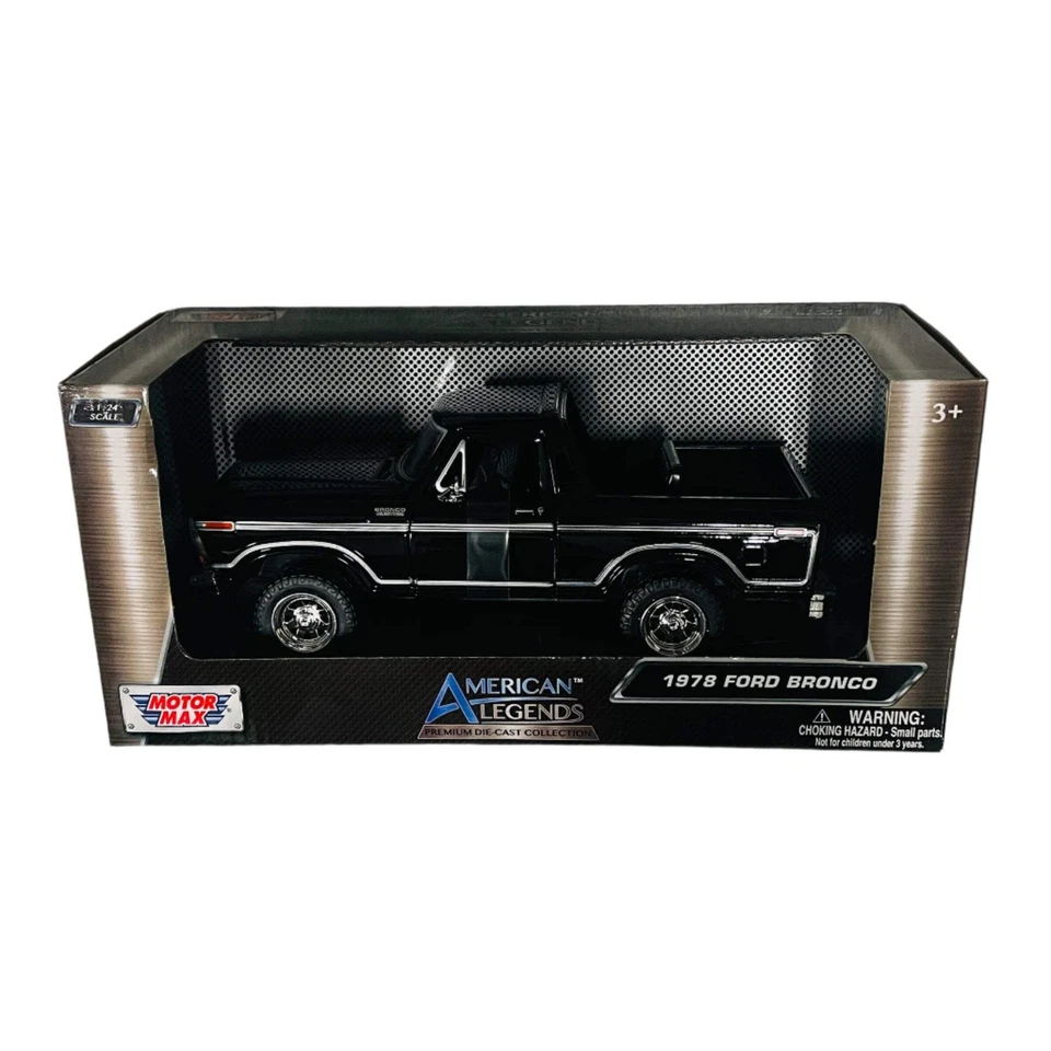 Motor Max 1 24 Diecast Car 1978 Ford Bronco American Legends Premium Die Cast - Image 1 of 1