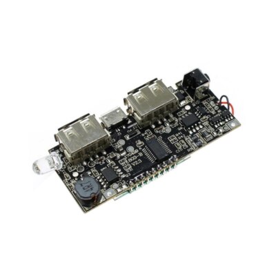 1PCS Mobile Double USB 5V 1A 2.1A 18650 Battery Charger PCB Module LED