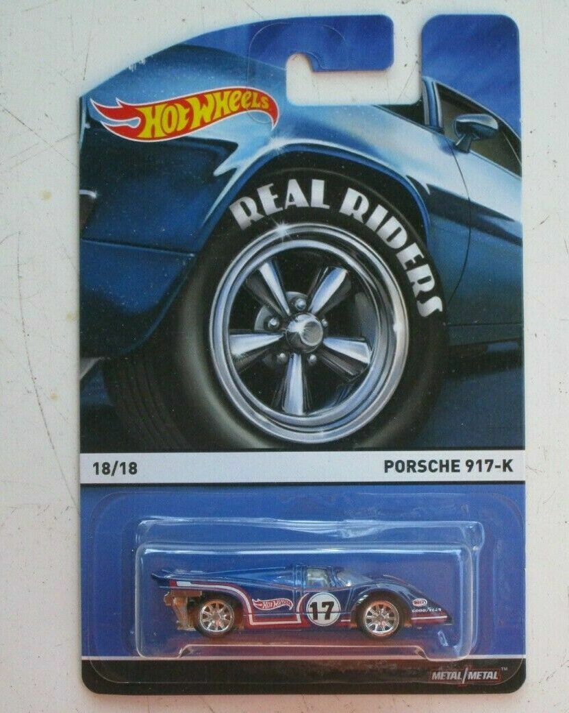 【Hot Wheels】限定 Porsche 917 Real Riders HOT WHEELS REAL RIDERS PORSCHE 917-K | eBay