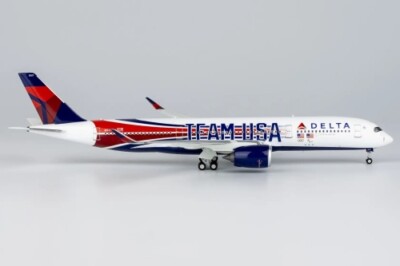 NG Model Airbus A350-900 Delta ''TEAM USA #2'' N521DN 1:400 Modellflugzeug