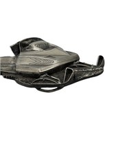 Vintage 1978 Bergamot Brass Works Snowmobile Belt Buckle L-39 USA Pewter Tone