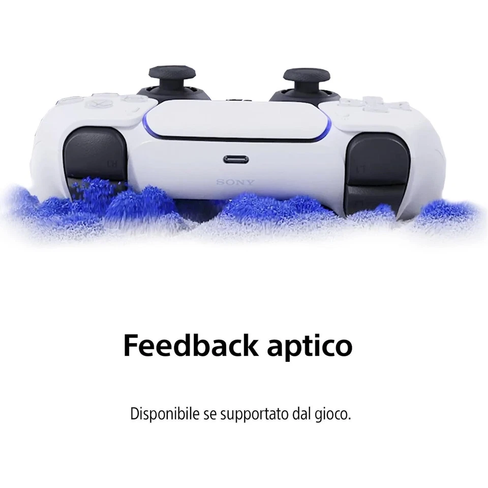 PlayStation PS5 PAD DualSense White V2 Controller - Immagine 4 di 4