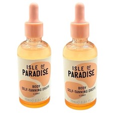 2X Isle of Paradise Light Body Self Tanning Drops - 2.54 oz/ 75 ml-