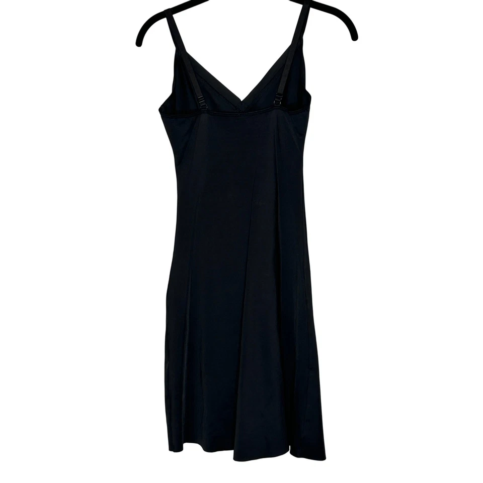 Spanx Simplicity Black V Neck Adjustable Strap Shapewear Slip Size L - Image 2 of 4