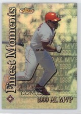 2000 Topps Finest Finest Moments Refractor Ivan Rodriguez #FM2 HOF 0l1