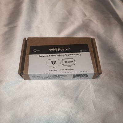 Ten 1 Design WiFi Porter Premium Hardwood One-Tap Wifi Device