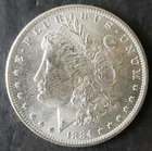 1884 O $1 Morgan Silver Dollar