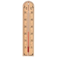Holz-Wandthermometer 20 cm