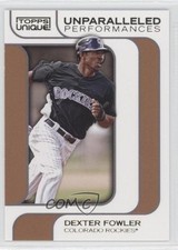 2009 Topps Unique Unparalleled Performance Select 2/99 Dexter Fowler #UP09 0w7