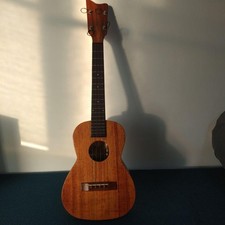 Kamaka K200 Tenor Ukulele Hawaiian Koa 1960s with Hard Case Vintage