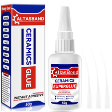 Ceramic Glue, Best Super Clear Glue for Porcelain, Pottery and China Repair, Foo