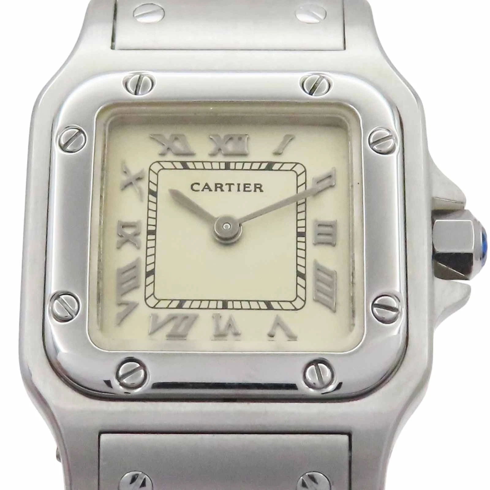 CARTIER Santos Galbee Watch Stainless Steel Automatic W20024D6