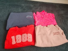 GIRLS 8-9 Years 4pc Sweatshirt/Sweater Bundle