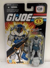 GI JOE 25th Anniversary Cobra Polar Assault SNOW SERPENT   2008  NEW  MOSC