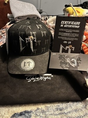 Gorra Jc Hats Natanael Cano Endiamantado Black cap check description no box 