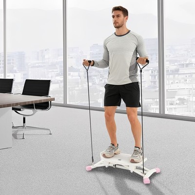 Ski-Balance-Gerät, Ski-Slide-Stepper , Balance-Board mit Kraftbändern