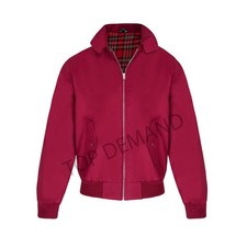 Men’s Classic Mod Scooter Jacket Retro British Style Bomber Swing Coat S-5XL