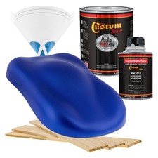 Hot Rod Flatz Electron Blue Pearl Quart Kit Urethane Flat Auto Car Paint Kit