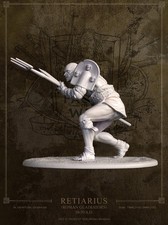 Retiarius 75mm; Roman Gladiator Miniatura from Faces of War