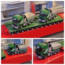 2x MB Actros Titan Kübler Schwertransporte 74545 Michelfeld  Schubverband 148313