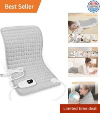 Luxury Moist  Dry Heating Pad - Electric Relief for Neck  Back 24x12 in 