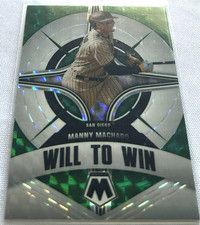 2022 Panini Mosaic Baseball Manny Machado San Diego Padres Green Mosaic Prizm
