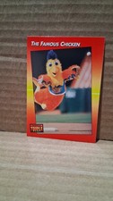 1992 Donruss Leaf  Triple Play The Famous Chicken  #138 Famous Mascot