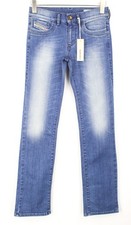 Diesel Ronhoir 0R30E Damen Jeans W26/L32 Bootcut Waschung Stretch Blau