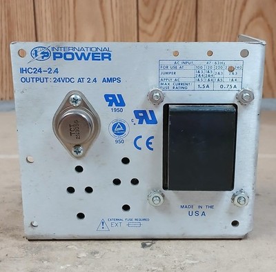 International Power IHC24-2.4 Single Output Linear Power Supply
