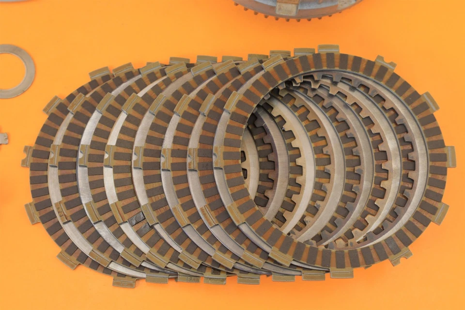 05-09 2009 TE450 TE 450 OEM Embrague Accionado Primario Cesta de Engranaje Juego de Placas de Buje Foto 3 de 4