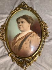 Victorian Vintage Large Ornate Bubble Picture Frame