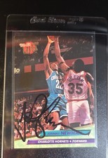 1992-93 Fleer Ultra - Johnny Newman #22 AUTO HAND SIGNED IP