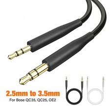 3.5mm to 2.5mm Audio Cable Aux Cord For Bose SoundTrue QC35 QC25 OE2 OE2I AE2