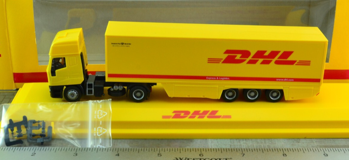 Rietze Iveco Euro Star Tractor Trailer Truck DHL Express