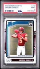 2024 Panini Donruss Optic #248 Jayden Daniels PSA 9