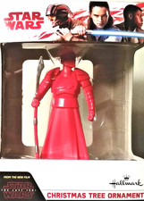 2017 HALLMARK  STAR WARS THE LAST JEDI PRAETORIAN GUARD CHRISTMAS ORNAMENT   NIB