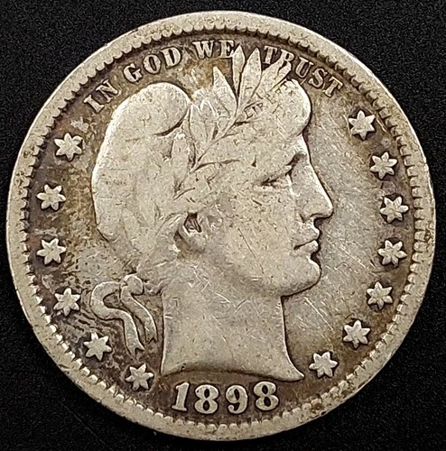 1898 Barber Quarter!