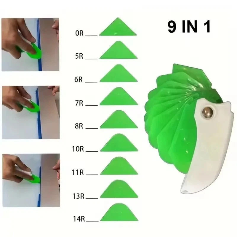 1 Pc 9 in 1 Silicone Caulking Tool Grout Remover Sealant Spreader Spatula - image 4 of 4