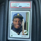 PSA 9 1989 Upper Deck UD Star Rookie RC #1 Baseball Card MINT - Ken Griffey Jr