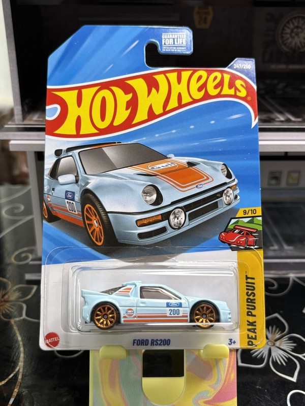 Hot Wheels Ford RS200 Gulf HW Peak Pursuit 247/250