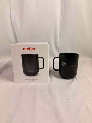 Ember Mug 2 (10 oz)   Black Smart Mug   Laser Engraved Misprint   New/Open