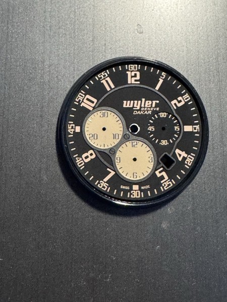 Wyler Genève Code R Dakar Dial No Ship To USA