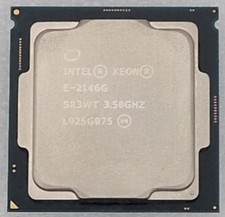INTEL XEON E-2146G SR3WT 3.5GHz (Max Turbo 4.5GHz) 12MB 6cores 12 Thread LGA1151