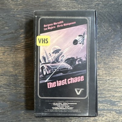 The Last Chase Vestron Video VHS 1980 Lee Majors, Burgess Meredith 80s SciFi