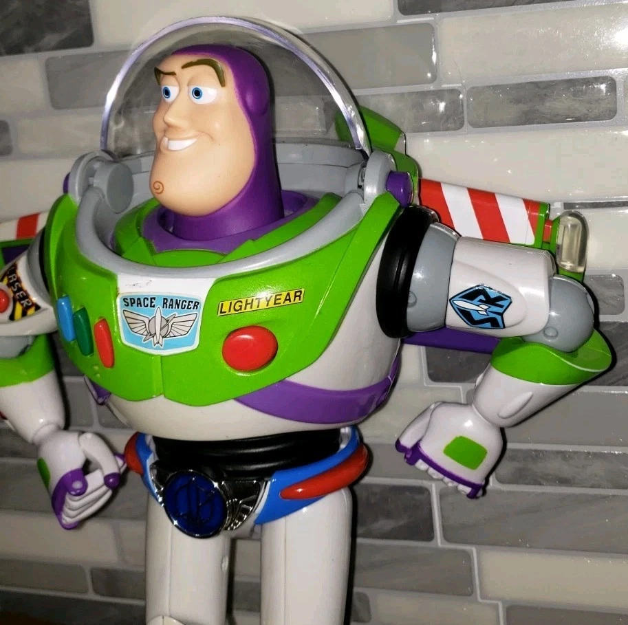 Toy Story Buzz Lightyear With Utility Belt 11" Action Figure 2010 Thinkway Toys - Image 3 of 4