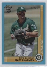 2021 Topps Big League Veterans & Rookies Blue Foil 2/25 Matt Chapman #147 nd3