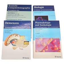 4er Set Medizin Fachbücher Pharmakologie Dem...