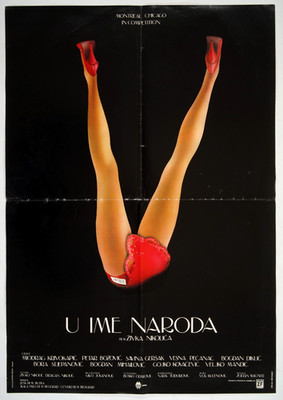 U IME NARODA IN THE NAME OF PEOPLE Original exYU movie poster 1987 ZIVKO NIKOLIC